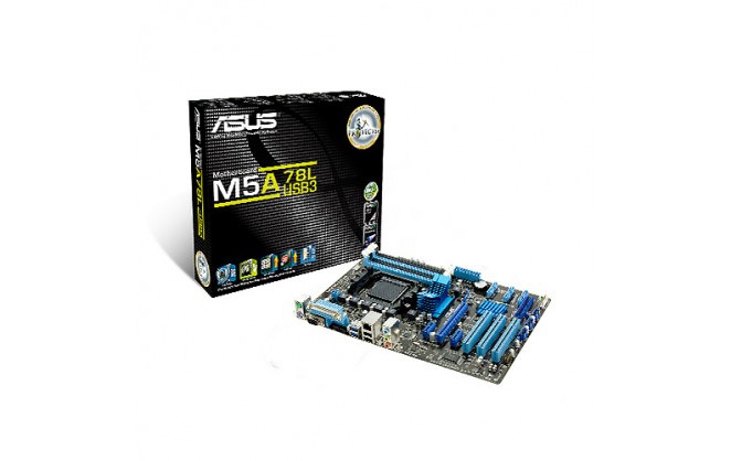 Asus M5a78l Le Amd Socket Am3 760g Ddr3 8 Ch Hd Audio Atx Motherboard Retail 1135